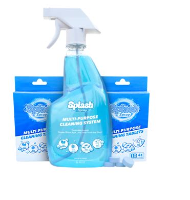 Splashfoam Spray - Sales page