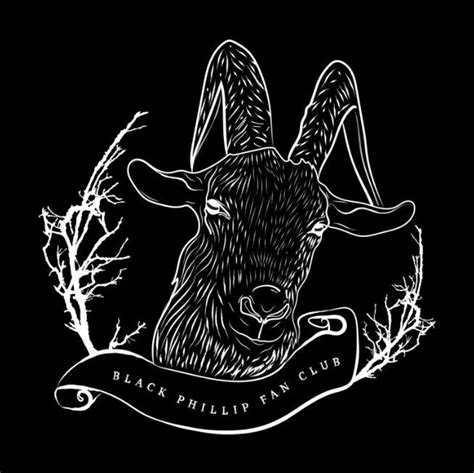 Black Phillip Fan Club | Black phillip, Goat art, Dark fantasy art