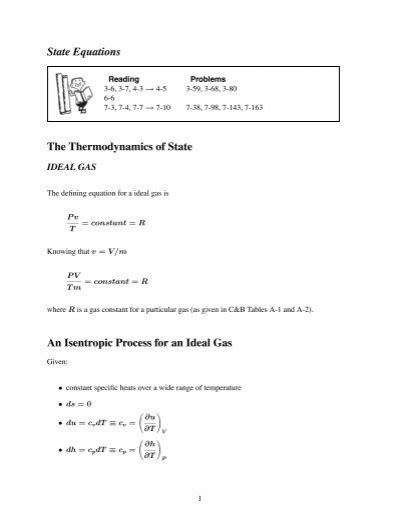 An Isentropic Process for an Ideal Gas