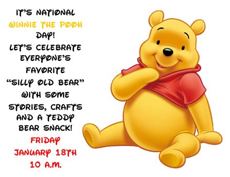 When Is National Winnie The Pooh Day 2024 - Cloe Georgette