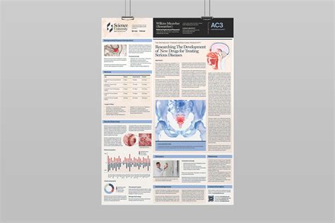 Case Study & Research Poster Layout | Poster Templates ~ Creative Market