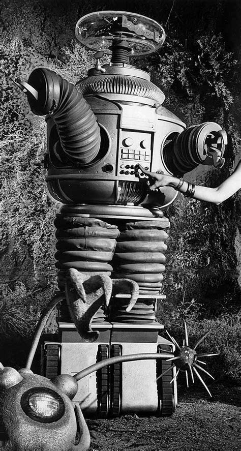 B9 ROBOT from LOST IN SPACE (original image cropped). | Lost in space, Space tv shows, Old tv shows