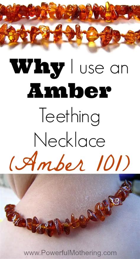 Amber Necklaces for Teething