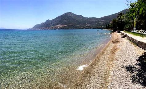 Mouria beach at Old Epidaurus village Argolis Peloponnese Beaches, Greek, Village, Olds, Water ...