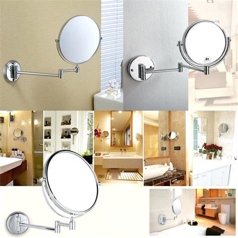 Magnifying Bathroom Mirror With Light / Lighted Makeup Mirrors | Sanliv ...