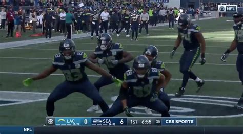 Seahawks' touchdown celebration is the year's best