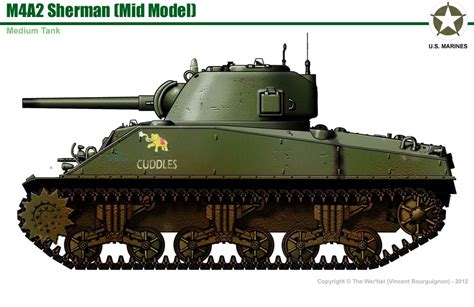 M4A2 Sherman (серийная модель) | Wwii vehicles, Tanks military ...