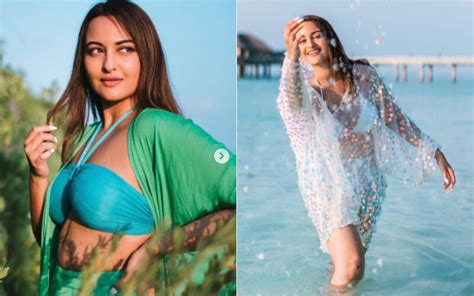 Sonakshi Sinha Burns The Instagram With Her Hot Avatar In A Swimwear In ...