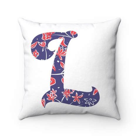 LETTER L PILLOW Cover, Initial Pillow, Letter L Pillow, Alphabet Pillow Cover, Alphabet Pillow ...