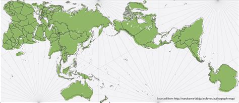 coordinate system - Definition of the Authagraph projection - Geographic Information Systems ...