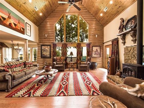 22 Luxurious Log Cabin Interiors You HAVE To See - Log Cabin Hub