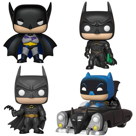 Funko POP! Heroes Batman 80th Anniversary Collectors Set - Batman (1st Appearance), Batman (1989 ...