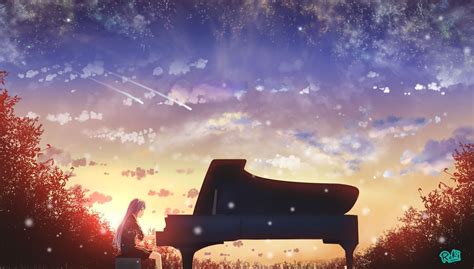 Girls With Piano Anime Wallpapers - Wallpaper Cave