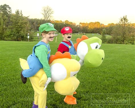 Homemade Yoshi Costumes