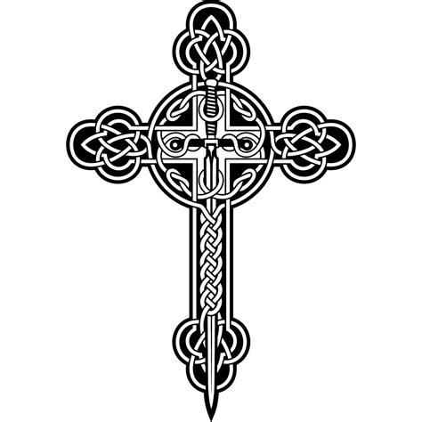 Celtic cross with sword Celtic Sword Tattoo, Celtic Cross Tattoo For ...