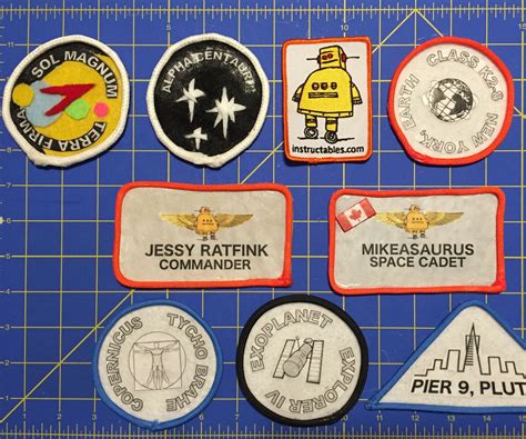 Custom Space Mission Patches : 4 Steps - Instructables