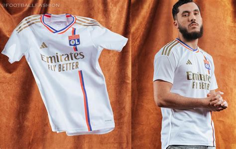 Olympique Lyon 2023/24 adidas Home Kit - FOOTBALL FASHION