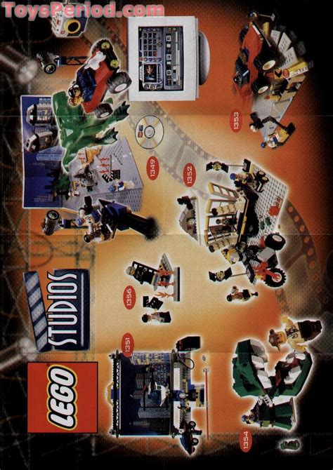 LEGO 1357 Cameraman Instructions and Parts List