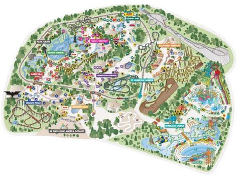 Map Of Eurodisney