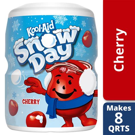 Kool-Aid Sugar Sweetened Caffeine-Free Cherry Powdered Drink Mix, 19 oz Canister - Walmart.com ...