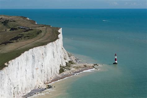 Beachy Head Lighthouse aerial image | Aerial images, Aerial, Beachy