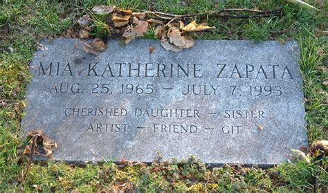 mia zapata gravesite