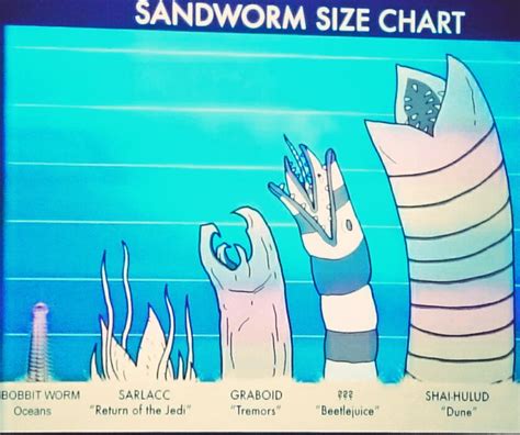 sandworm size chart - Free-For-All - UnevenEdge