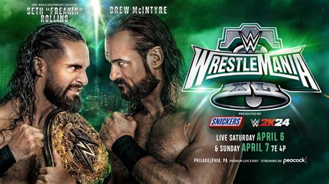 Will 8-time WWE champion get added to Seth Rollins vs. Drew McIntyre at WrestleMania 40 ...