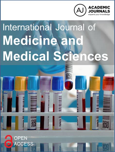 International Journal of Medicine and Medical Sciences