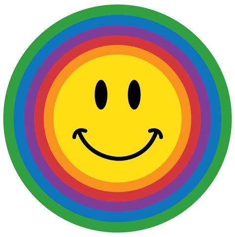 rainbow colored pictures | Susan's School Daze: Rainbow Color Smileys ...