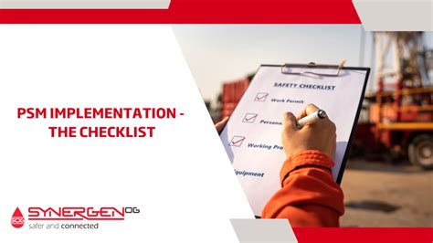 Your Guide To Implementing Process Safety Management : SynergenOG