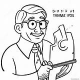 Thank You Pastor Coloring Page 25772 20353 sketch template