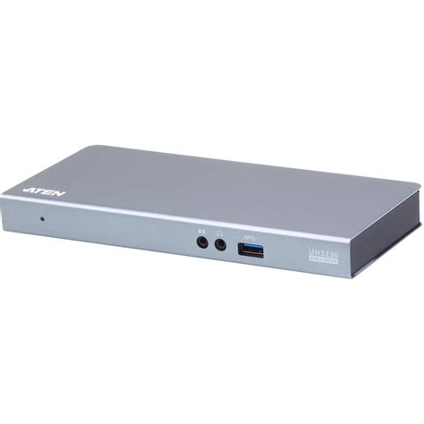 ATEN USB-C Multiport Dock with Power Charging UH3230 B&H Photo