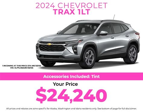 New Chevrolet Specials | Chevy Sales near Post Falls, ID