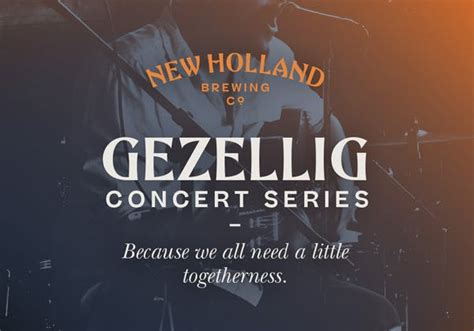 New Holland Brewing Announces Virtual Concert Series Supporting Local Musicians and Artists ...