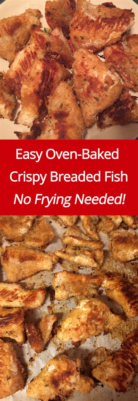 Crispy Oven-Baked Breaded Fish Recipe – No Frying Needed! – Melanie Cooks