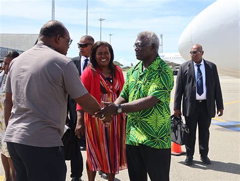 PM Leaves For ‘Forum For India- Pacific Islands Cooperation’ — Solomon ...