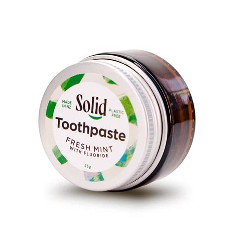 Fresh Mint Toothpaste Jar Sample | Solid