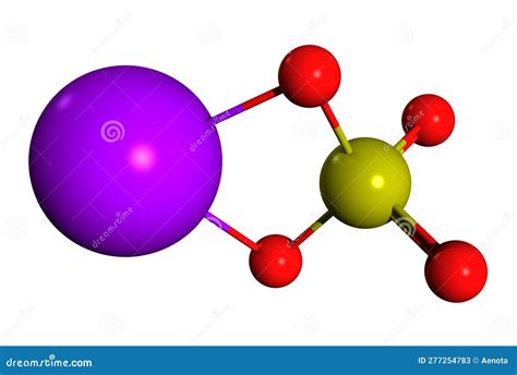 Barium Sulfate BaSO4. Used As Paint Pigment And Radiocontrast Agent ...