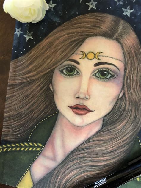 Celtic Goddess 6x8 Hardcover Writing Journal Morning Pages | Etsy | Journal gift, Triple moon ...