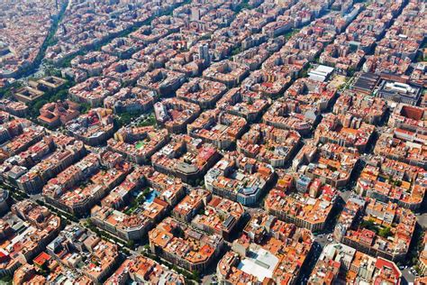 Aerial view of the Eixample district, Barcelona, Spain | Insight Guides Blog