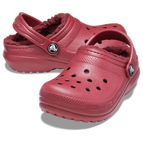 Crocs Classic Lined Clogs Red buy and offers on Dressinn