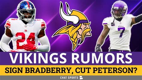 Minnesota Vikings Rumors: Sign James Bradberry? Cut Garrett Bradbury And Patrick Peterson? - Win ...