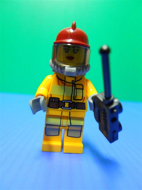 Dexters Diecasts (DexDC): LEGO Minifigure ~ Firefighter Woman with a ...