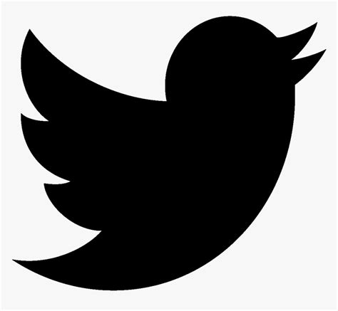 Twitter Black Logo Png Transparent Clipart , Png Download - Twitter ...