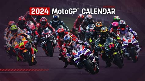 Presenting the MotoGP 2024 Calendar - TokyVideo