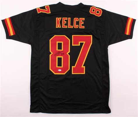 Travis Kelce Signed Jersey (Beckett COA) | Pristine Auction