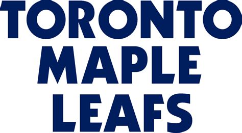 Toronto Maple Leafs Wordmark Logo - National Hockey League (NHL ...