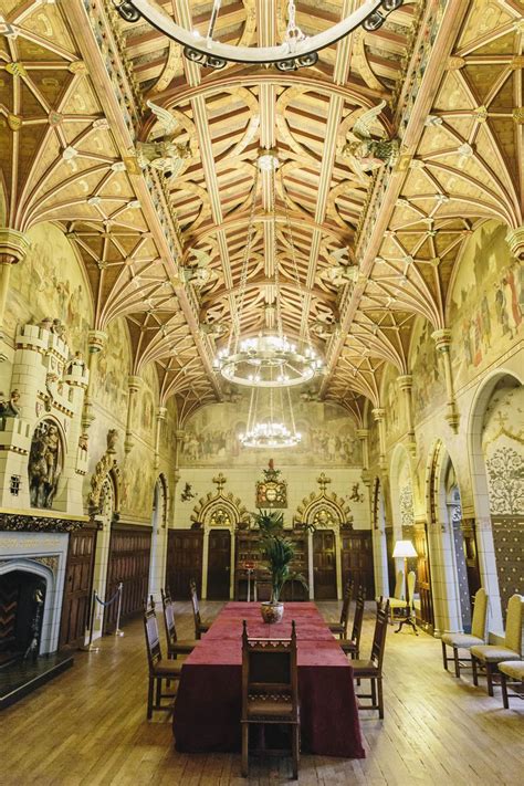 The interior of Cardiff Castle is opulent - as you can see! Visit ...