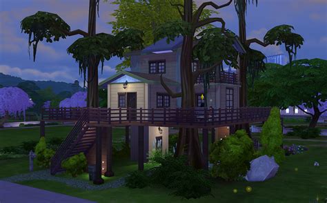 Urban Treehouse | Sims 4 Houses